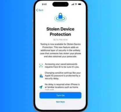 兴海苹果授权维修店分享被盗设备保护功能开启方法