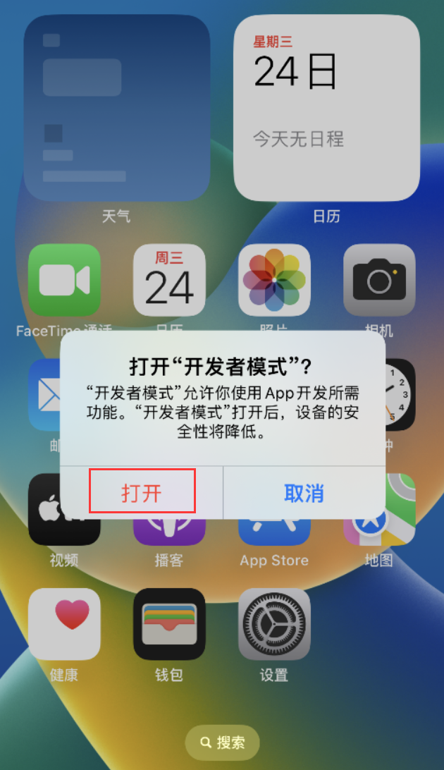 兴海苹果手机维修分享如何打开开发者模式 