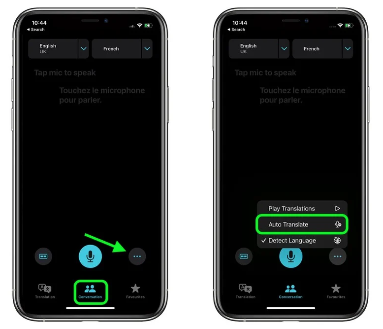 兴海苹果手机维修分享iOS 15 “翻译” App 新改进 